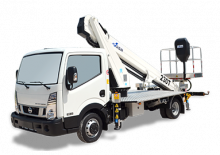 Nacelles télescopiques sur camion GSR B230T Comfort X