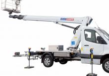 Nacelles télescopiques sur camion Dino Lift Dino 230VTH