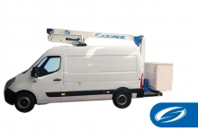 Nacelles télescopiques sur camion Socage forSte 15 VT