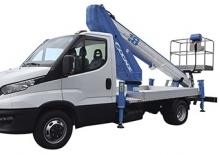 Nacelles télescopiques sur camion Socage forSte 18T Speed