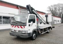 Nacelles télescopiques sur camion Galaxylift GT 18-12