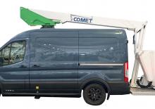 Nacelles télescopiques sur camion Comet HVM 12