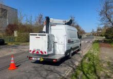 Nacelles télescopiques sur camion Klubb KL17P