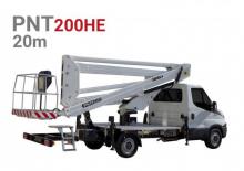 Nacelles télescopiques sur camion Klubb PNT200HE