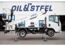 Nacelles télescopiques sur camion Oil & Steel Scorpion 16 Basic