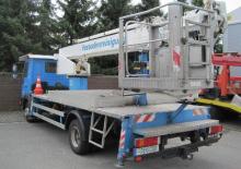 Nacelles télescopiques sur camion TEUPEN TL 26