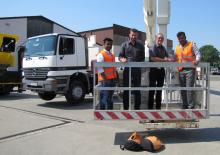 Nacelles télescopiques sur camion Ruthmann TU 700