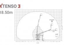 Nacelles télescopiques sur camion Klubb Xtenso 3