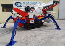 Nacelles télescopiques sur chenilles Basket RQG 25 spider