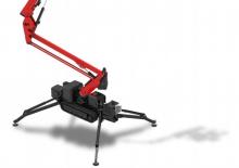Nacelles télescopiques sur chenilles Platform Basket SPIDER 18.95