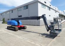 Nacelles télescopiques sur chenilles Aichi SR21CJM