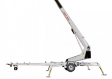 Nacelles télescopiques sur remorque Dino Lift Dino 230T II