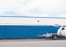 Nacelles télescopiques sur remorque Dino Lift Dino 230VT