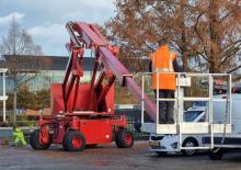 Nacelles télescopiques sur roues Kreitzler KIB 25/320 T