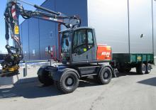 Excavatrice sur pneus Atlas 140 W