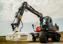 Excavatrice sur pneus Atlas 140 W