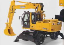 Excavatrice sur pneus John Deere Construction 180C