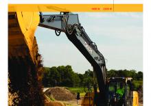 Excavatrice sur pneus John Deere Construction 190D