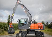 Excavatrice sur pneus Atlas 200 MH