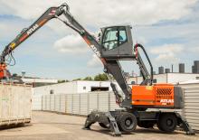 Excavatrice sur pneus Atlas 250 MH