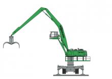 Excavatrice sur pneus Sennebogen 870 M-special
