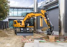 Excavatrice sur pneus Liebherr A 914 Litronic