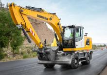 Excavatrice sur pneus Liebherr A 918 Litronic G6.0
