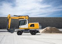 Excavatrice sur pneus Liebherr A 920 Litronic