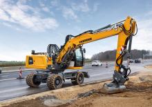 Excavatrice sur pneus Liebherr A 924 C Litonic