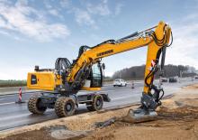 Excavatrice sur pneus Liebherr A 924 C Plus Litronic
