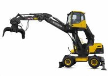 Excavatrice sur pneus Volvo EW160D