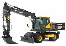 Excavatrice sur pneus Volvo EW160E