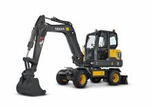 Excavatrice sur pneus Volvo EW60E