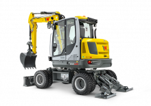 Excavatrice sur pneus Wacker Neuson EW 65
