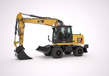 Excavatrice sur pneus Caterpillar M313D Mono