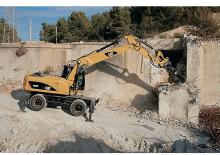 Excavatrice sur pneus Caterpillar M322D VAH