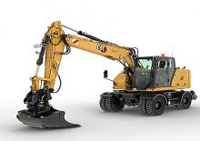 Excavatrice sur pneus Caterpillar M314