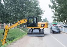Excavatrice sur pneus Caterpillar M315D2