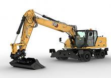 Excavatrice sur pneus Caterpillar M316