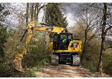 Excavatrice sur pneus Caterpillar M317F
