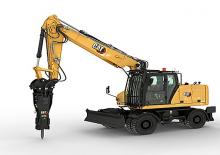 Excavatrice sur pneus Caterpillar M318