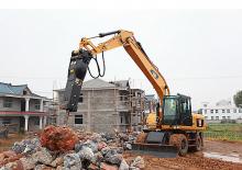 Excavatrice sur pneus Caterpillar M320D2