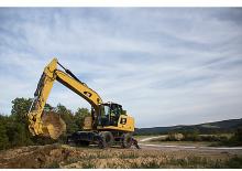 Excavatrice sur pneus Caterpillar M322F
