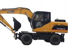 Excavatrice sur pneus PowerPlus PP180W-IX
