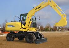 Excavatrice sur pneus RHINO REX60W
