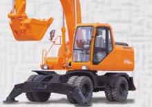 Excavatrice sur pneus Doosan Solar 170 W-V