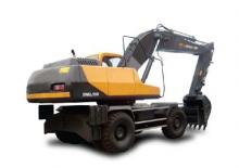 Excavatrice sur pneus Sinoway SWEL190