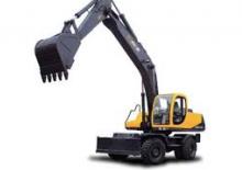 Excavatrice sur pneus Sinoway SWEL210