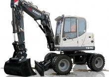 Excavatrice sur pneus Schaeff TW 75