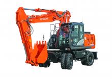 Excavatrice sur pneus Hitachi ZX190W-6